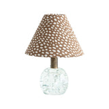 Small Lampshade Spotty Tobacco